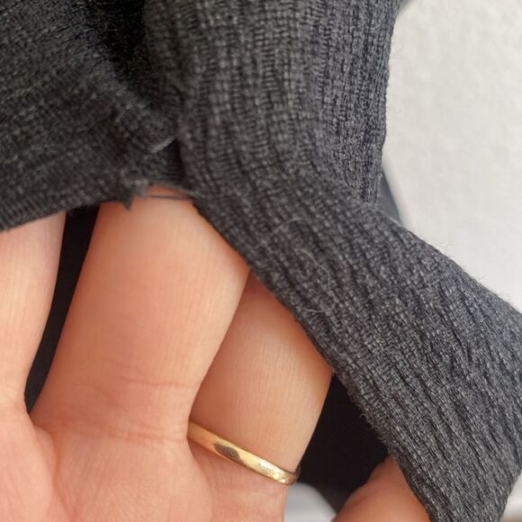 Zimmerman V Neck Black Mini Dress - Picture 5 of 8